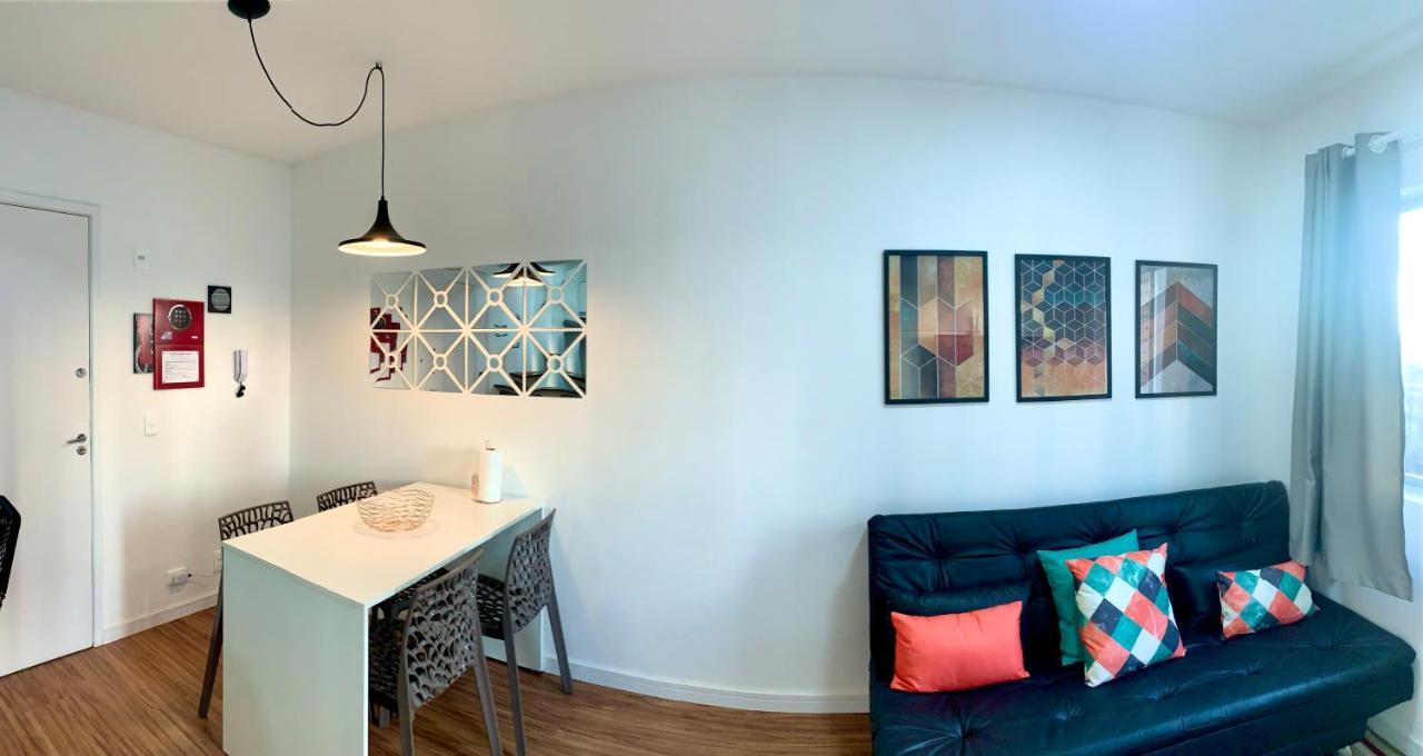 707- Apartamento Encantador, Amplo E Decorado, Quarto, Sala, Cozinha, Mobiliario Moderno, Cozinha Completa Com Utensilios , Excelente Vista Da Cidade E Localizacao Privelegiada No Bairro Bigorrilho Curitiba Exterior photo
